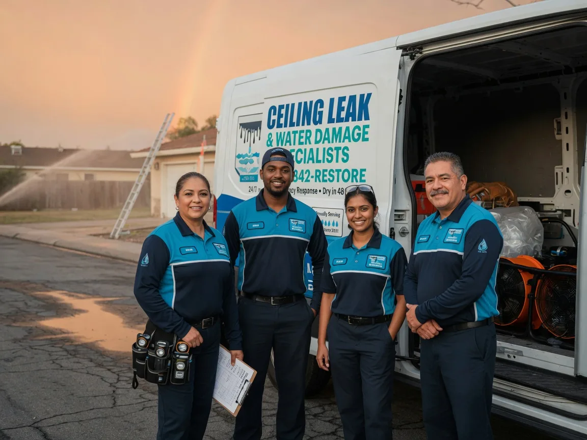 Ceiling Leak Cleanup company in New Suffolk, NY
